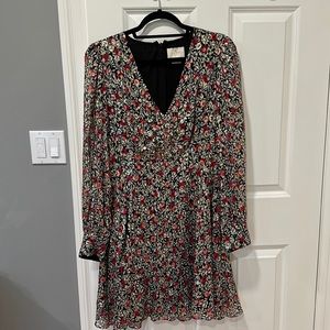Floral V-Neck Dress